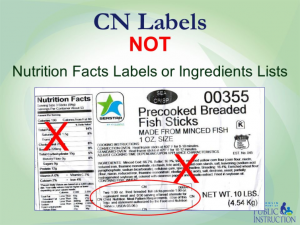 nutrition label child policy action